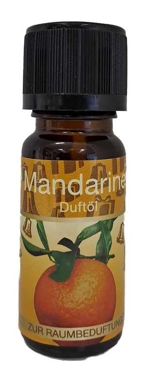 Duftöl Mandarine optimal für Teelichter mit Duftlampe, Aroma-Diffuser, Zimmerbrunnen u.v.m.