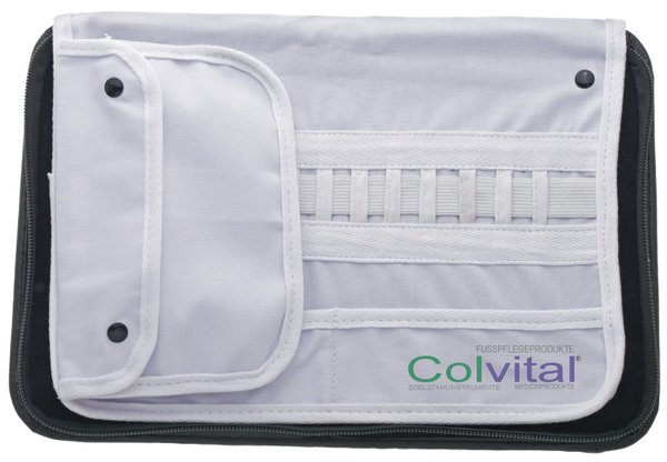 COLVITAL® Premium Instrumenten Etui mit 14 variablen Instrumentenschlaufen und großer Zubehörtasche