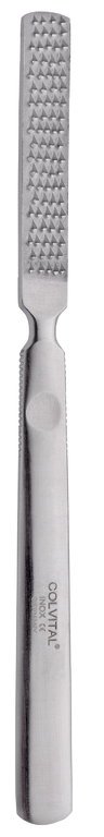 COLVITAL® Hornhautraspel 16 cm mit einer groben und einer feinen Seite
