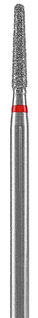 Premium Diamantfräser Stiftform 018 fein zur Oberflächenglättung bis in den Bereich der Nagelfalz