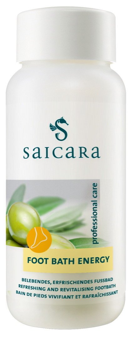 Saicara Fußbad Bath Energy mit natürlichem Olivenöl schenkt intensive Pflege und erfrischt