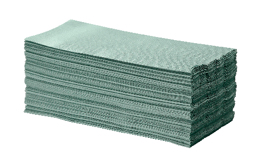 Papierhandtücher grün 250 Stück mit V-Falz