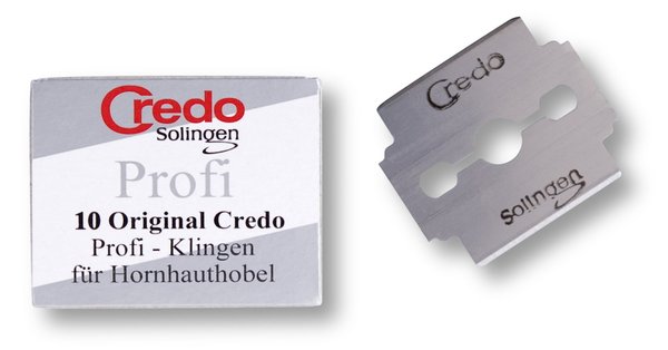 CREDO Profi-Line Hornhauthobel sterilisierbar zum Abtragen dickerer und großflächiger Hornschichten