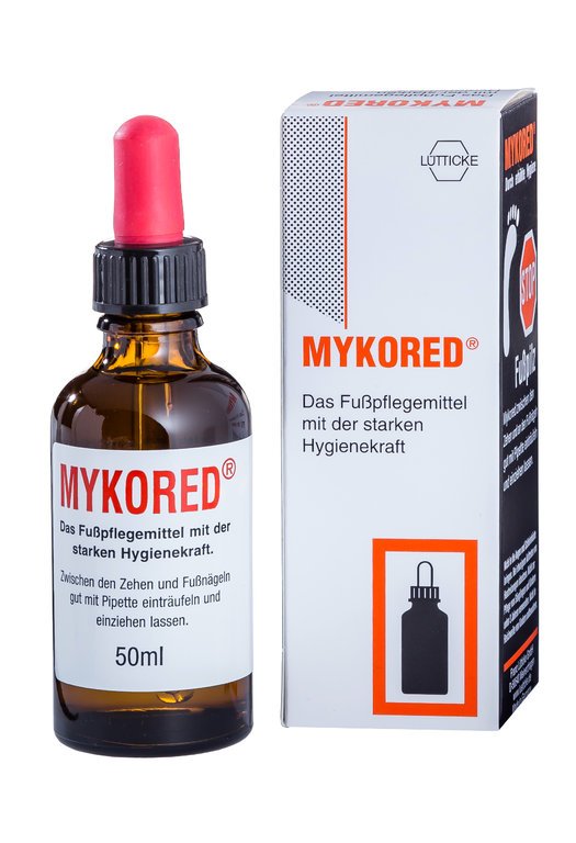 MYKORED® zur vorbeugenden Behandlung von Fuß- und Nagelpilz