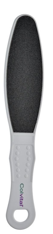 COLVITAL® doppelseitige Hornhautfeile grob/fein für eine hautschonende, sanfte Fußpflege