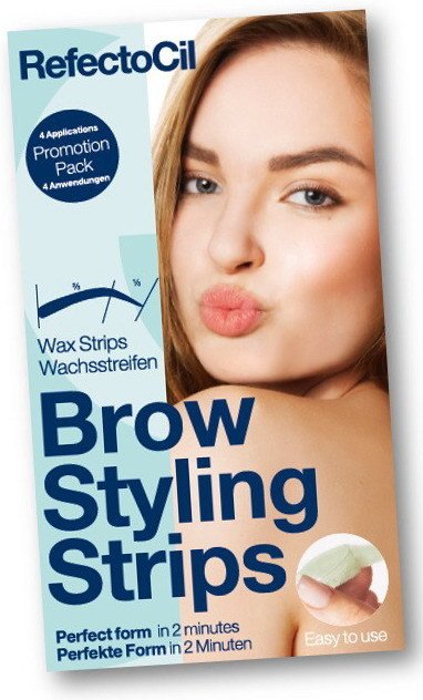 RefectoCil Brow Styling Strips nur 1 Schritt zur perfekten Brauenform bei gleichzeitigem Färben
