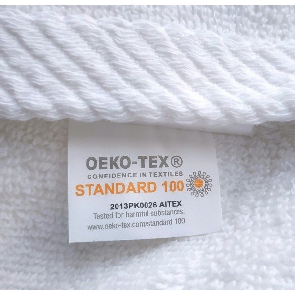 Gästetuch 30 x 50 cm Öko-Tex Standard 1 Stück 100% Baumwolle waschbar bis 90°C
