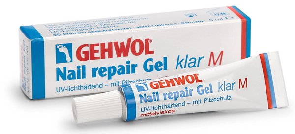 GEHWOL® Nail Repair Gel 5 ml klar mittelviskos für den Wiederaufbau beschädigter Nägel