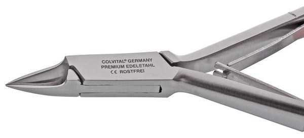COLVITAL® PREMIUM Eckenzange 10 cm Slim-Line mit Präzisionsschliff
