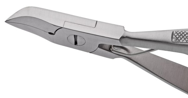COLVITAL® Nagelzange 12 cm scharfer Kantenschliff optimal für stabile Nägel und harte Nägel