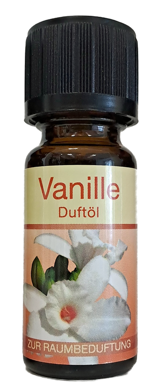 Duftöl Vanille optimal für Teelichter mit Duftlampe, Aroma-Diffuser, Zimmerbrunnen u.v.m.