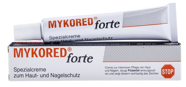 MYKORED® forte Spezialcreme zum Haut- und Nagelschutz vor Pilzbefall