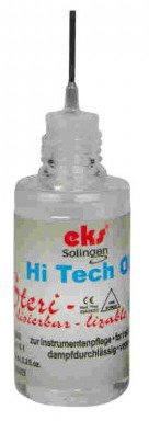 eks® Hi-Tech Oil temperaturstabil bis 260°C. Dampf- und Heißluftsterilisationsverfahren zugelassen